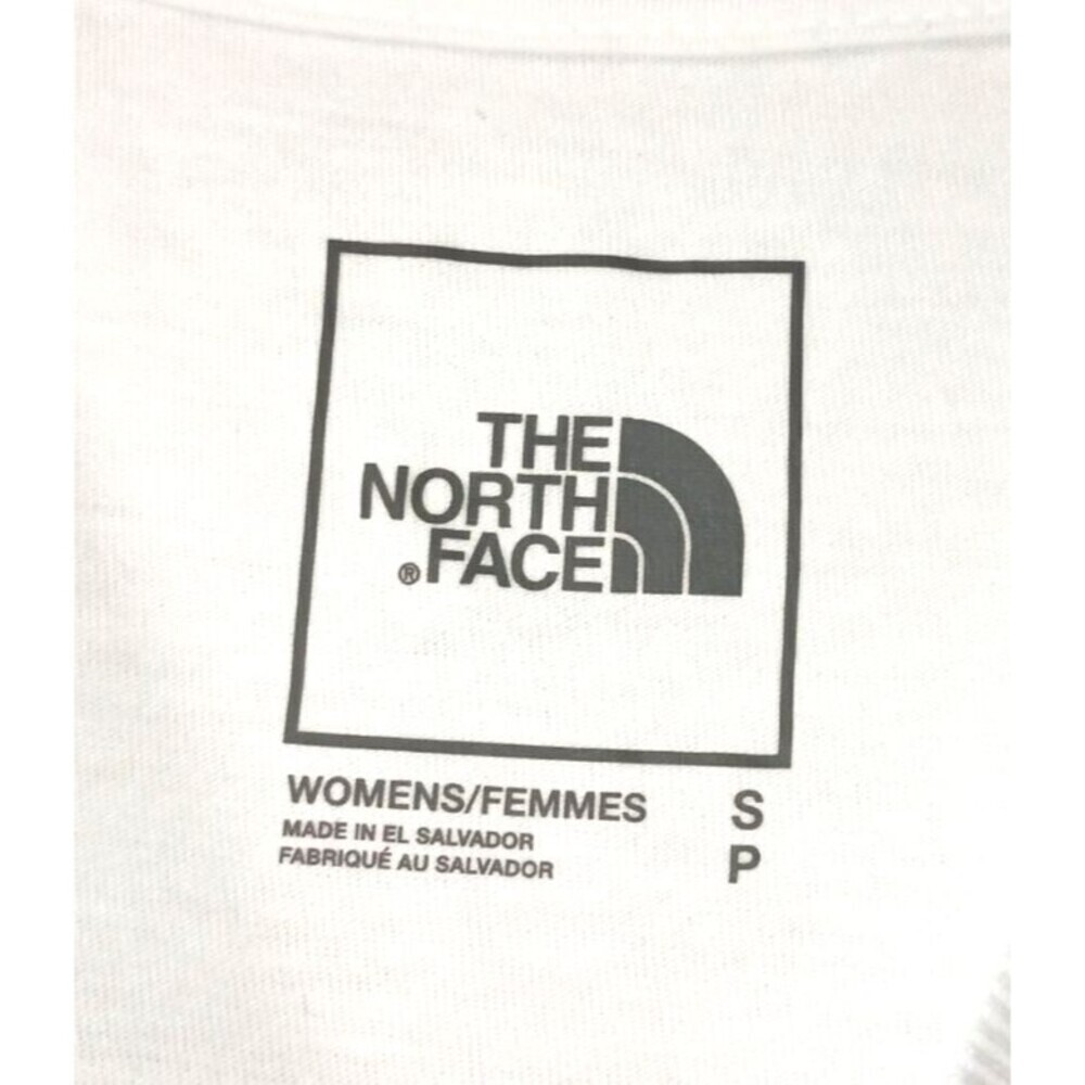 The North Face Womens T Shirt Small Half Dome White Heather Tee Short Sleeve - Picture 4 of 6